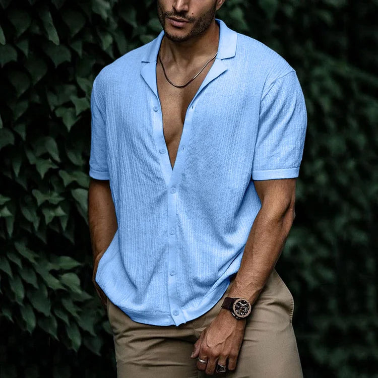 Alejandro | Camiseta de Manga Corta para Hombre con Diseño Casual 2
