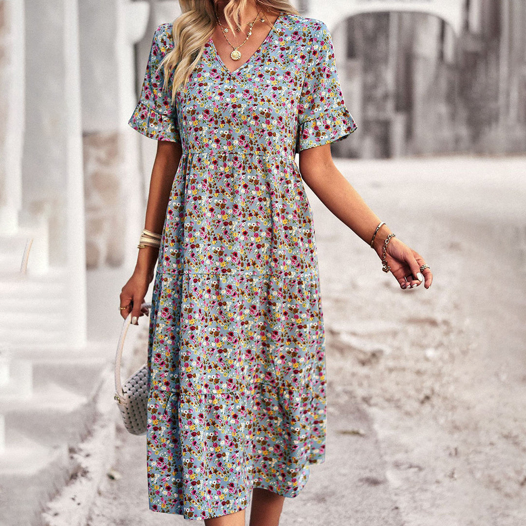 DANIELA – Vestido midi elegante para mujer
