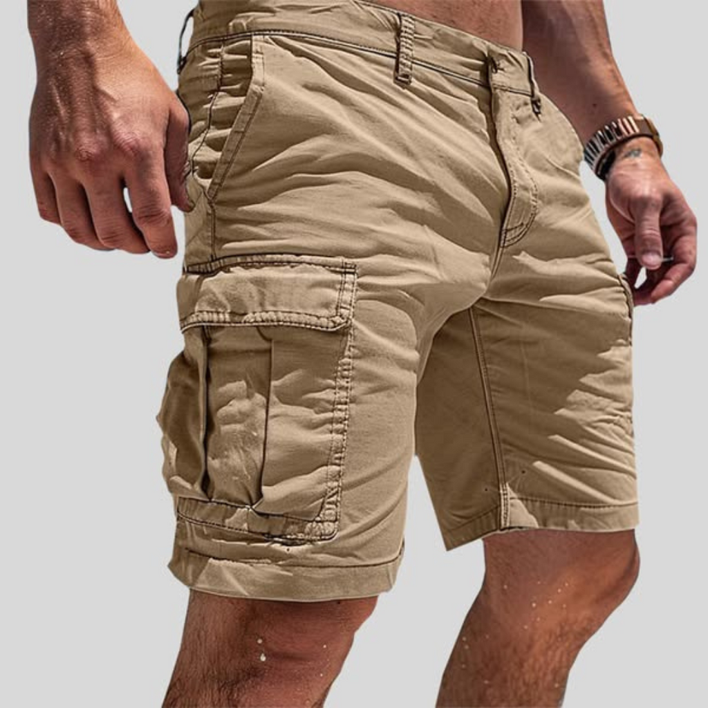 DIEGO – Bermuda cargo relajada y funcional para hombre