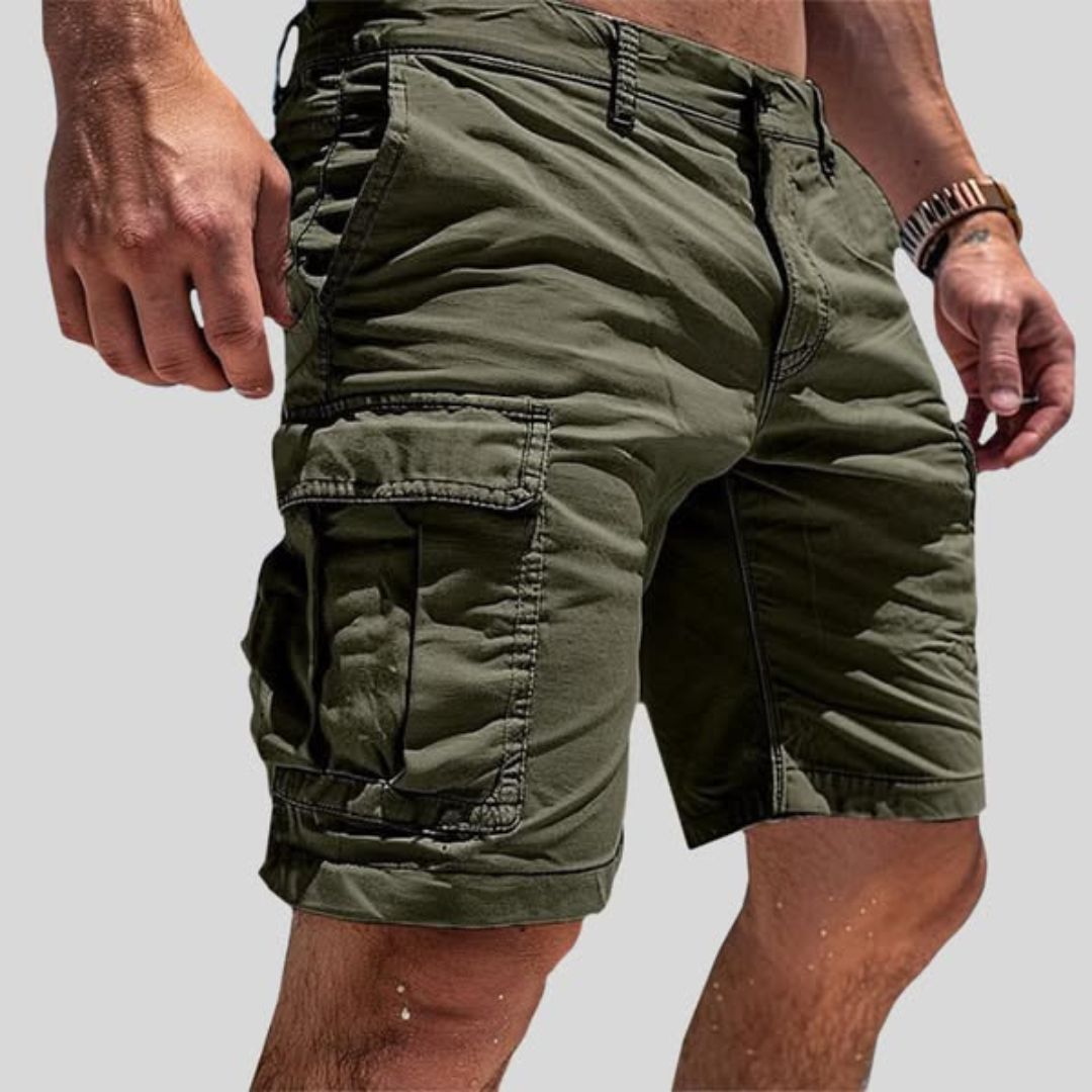 DIEGO – Bermuda cargo relajada y funcional para hombre