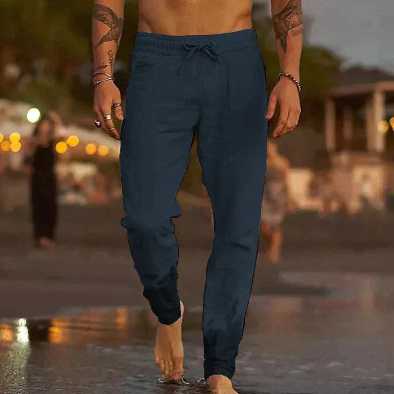 MATEO – Pantalones de lino versátiles para hombre