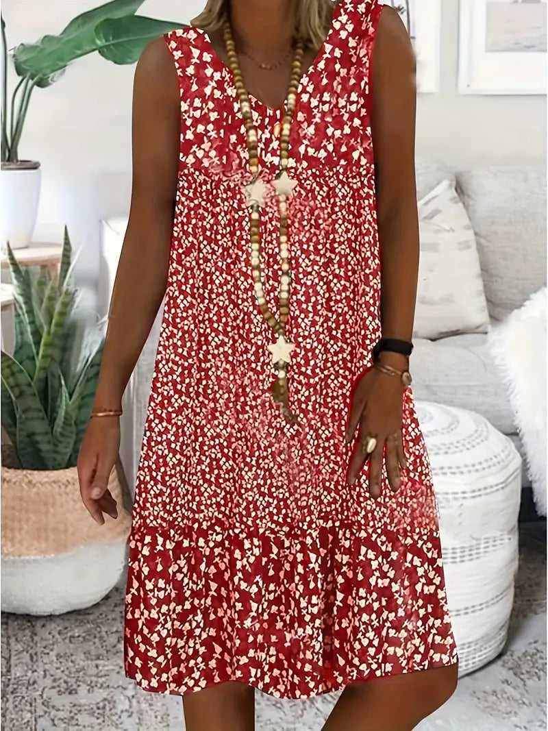 GWENNA | Vestido Elegante de Manga Larga con Escote en V | Comodidad y Estilo para Cualquier Ocasión 0