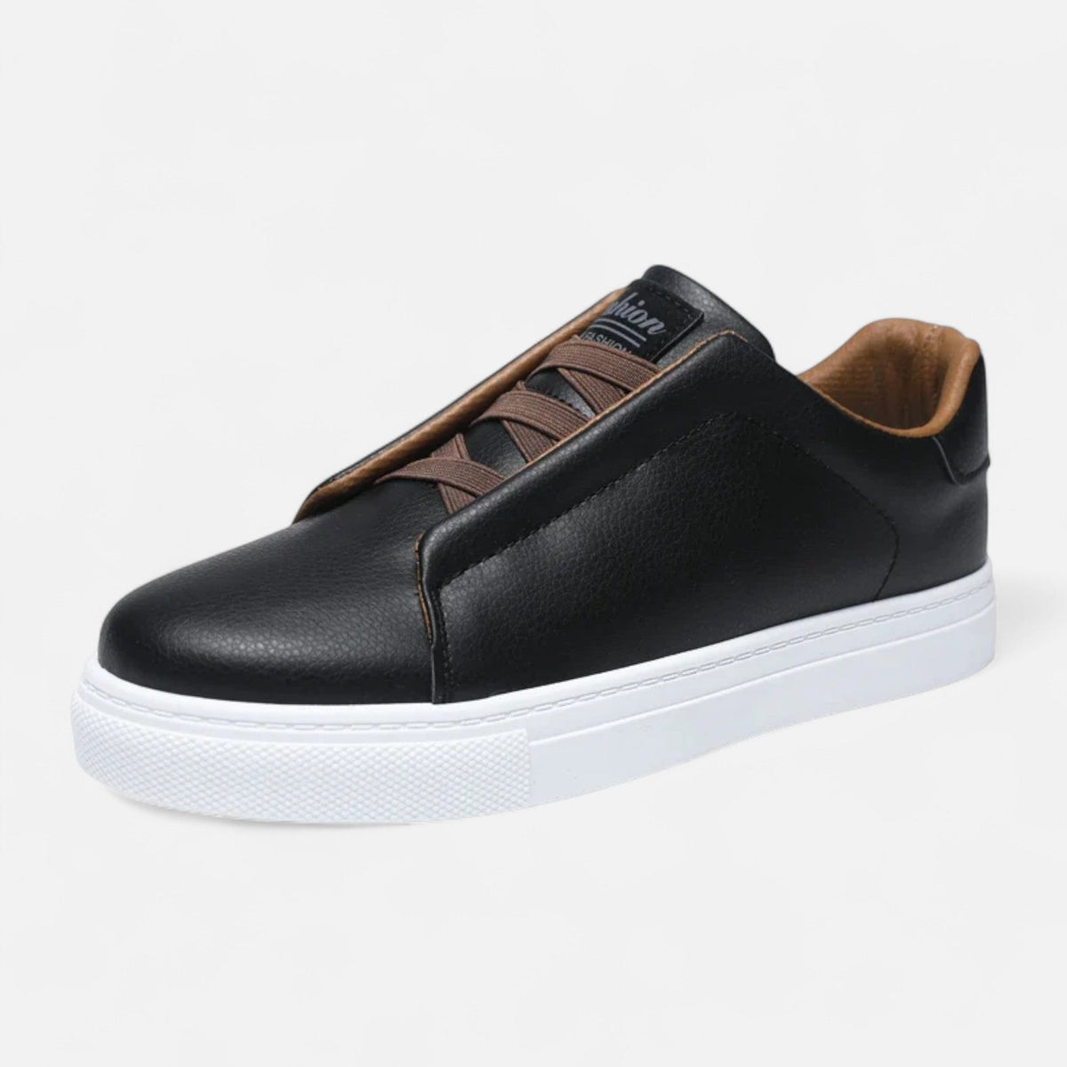 Sergio | Zapatillas de Deporte de Cuero Premium Sin Cordones para Hombre 8