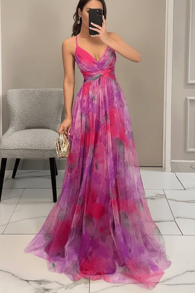 Valentina | Vestido de Cóctel Floral Sin Mangas para Mujer 8