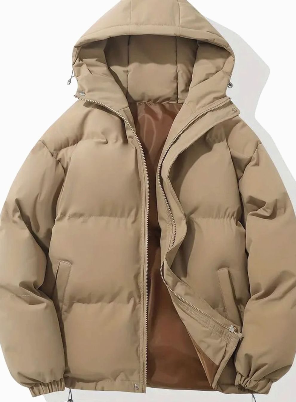 Chaqueta acolchada con capucha para mujer, modelo BRIVELLA, vista frontal