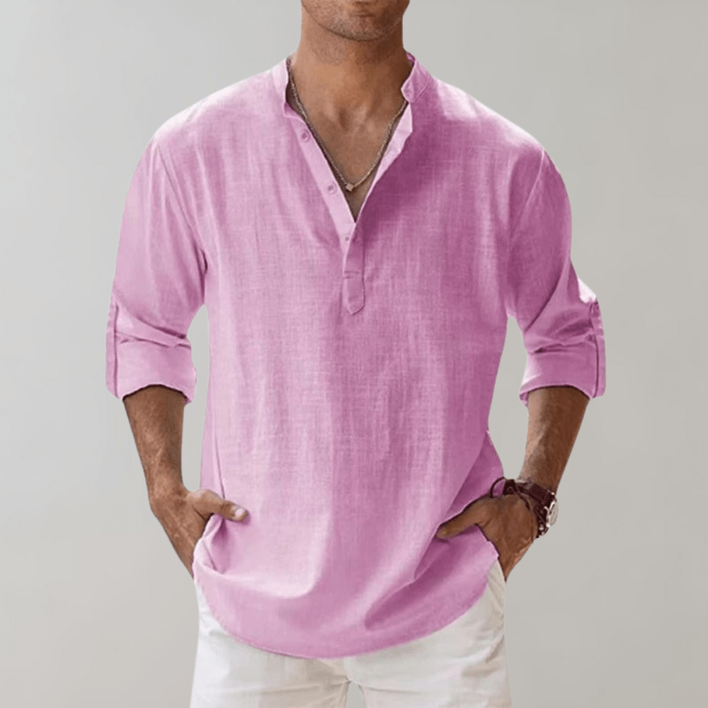 Ethan | Camisa de Lino Casual para Hombre - Noa Lagos
